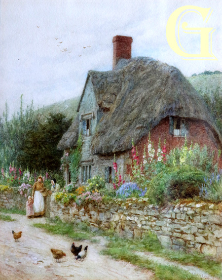 ALLINGHAM, HELEN ALLINGHAM, WISHFORD WILTSHIRE