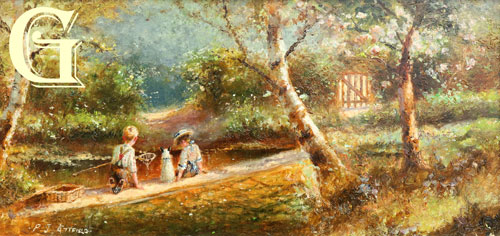 ATTFIELD, PAUL ATTFIELD, ORIGINAL OIL PAINTING