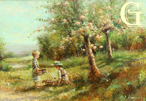 ATTFIELD, PAUL ATTFIELD, ORIGINAL OIL PAINTING