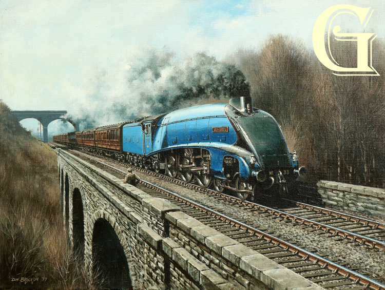 ORIGINAL PAINTING, BRECKON, DON BRECKON, PADDINGTON