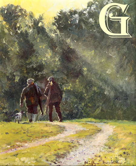 Stephen Hawkins oil painting ,  ENJOYING THE SUN