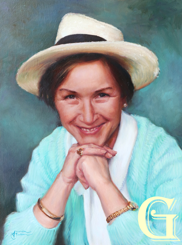 AMANDA JACKSON original painting, ELSPETH