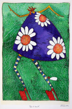 J K Jones, original art, Put it Back