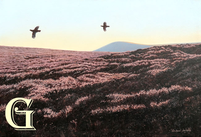 DEMAIN, MICHAEL DEMAIN, PAINTING, YELLOWHAMMER