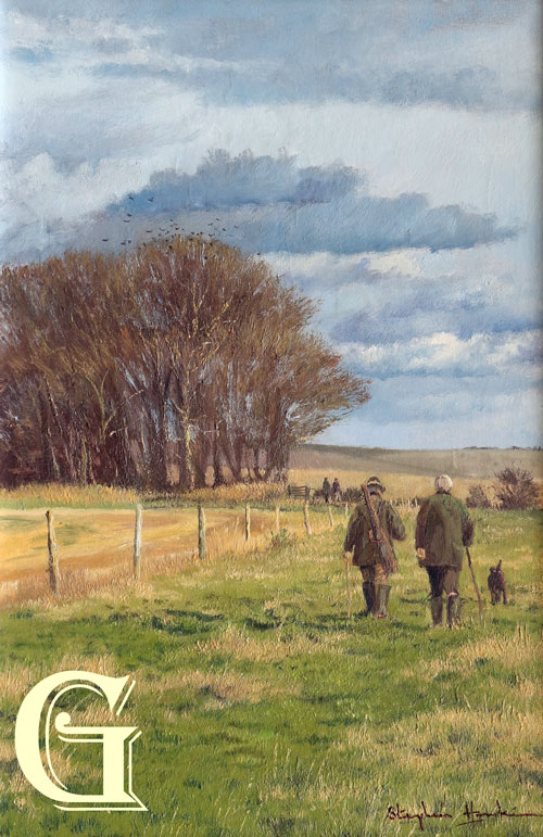 Stephen Hawkins oil painting, A FRESH DAY