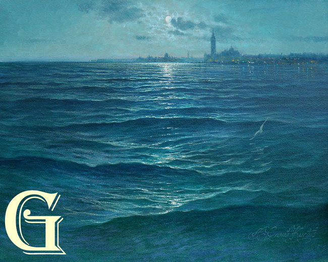 ANDREW GRANT KURTIS, MOONLIGHT SPARKLE VENICE