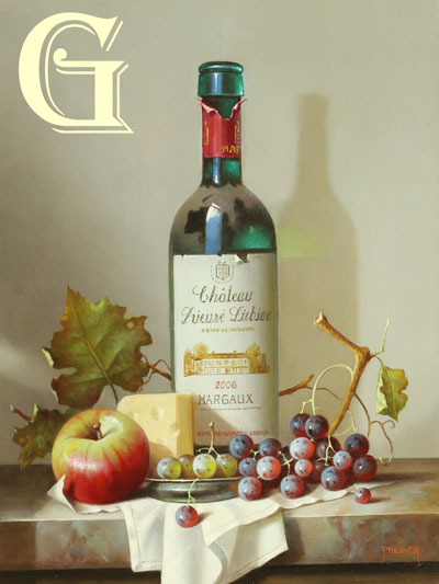 ORIGINAL OIL PAINTING BY ZOLTAN PREINER, MARGAUX